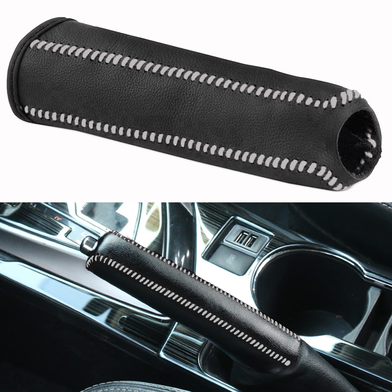 トヨタ ホーンパッドカバー ブラックレザー レッドステッチ トヨタ ホーンパッドカバー ブラックレザー レッドステッチ